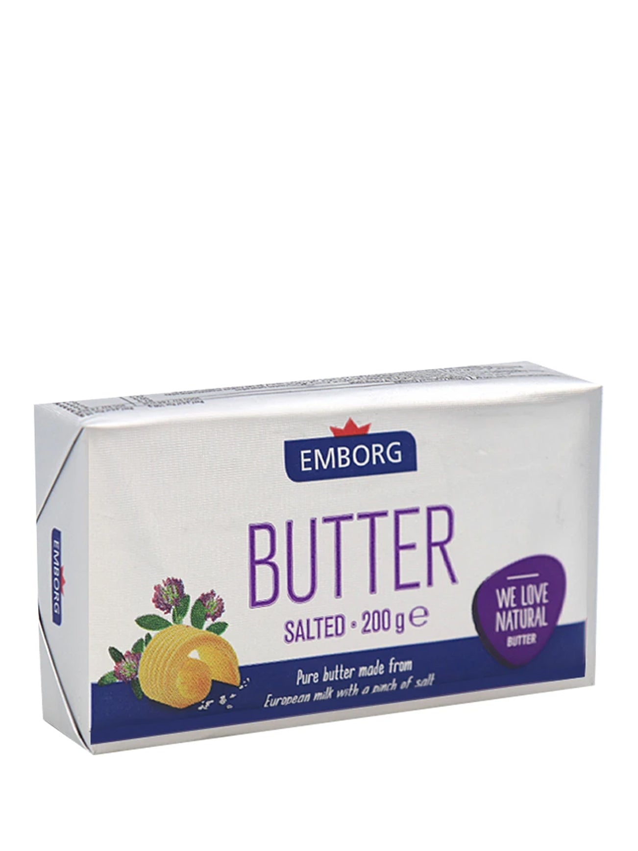 EMBORG SALTED BUTTER 200G