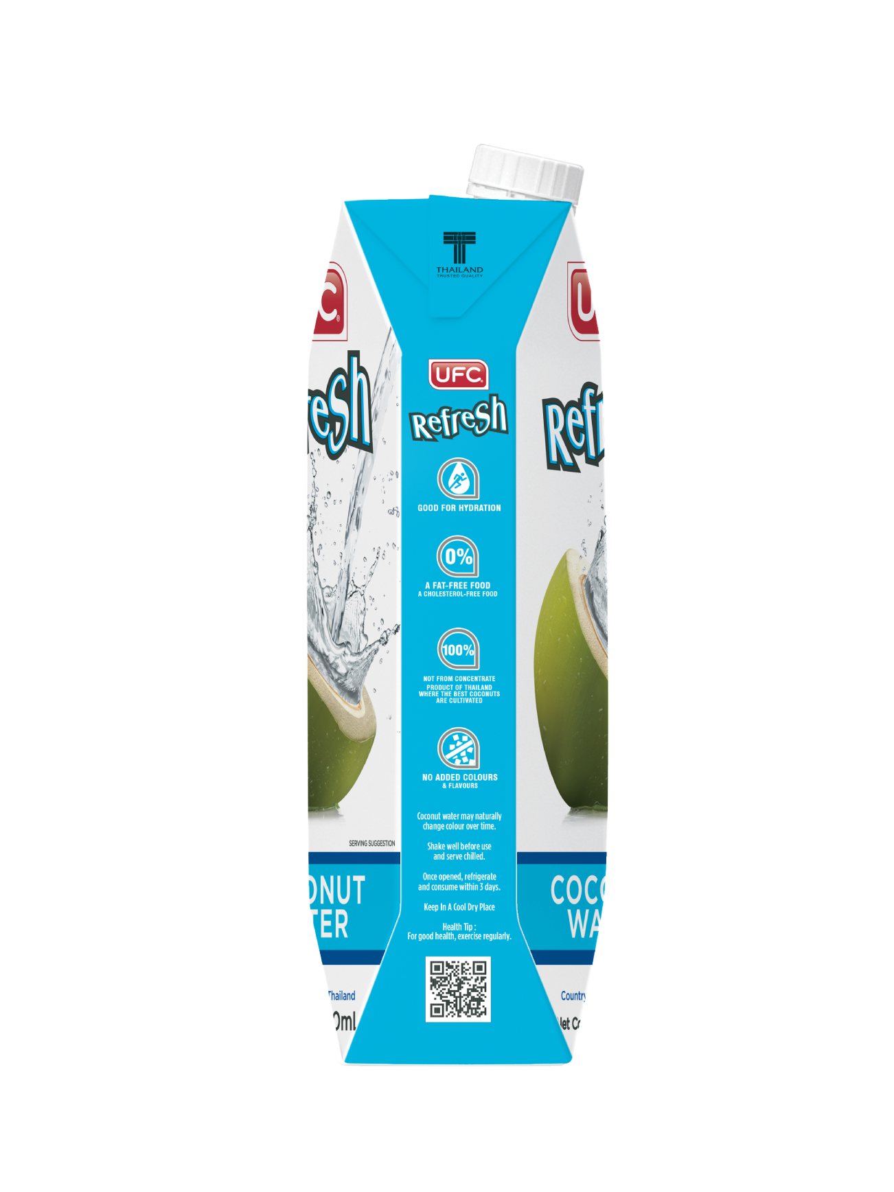 UFC REFRESH COCONUT WATER 1L
