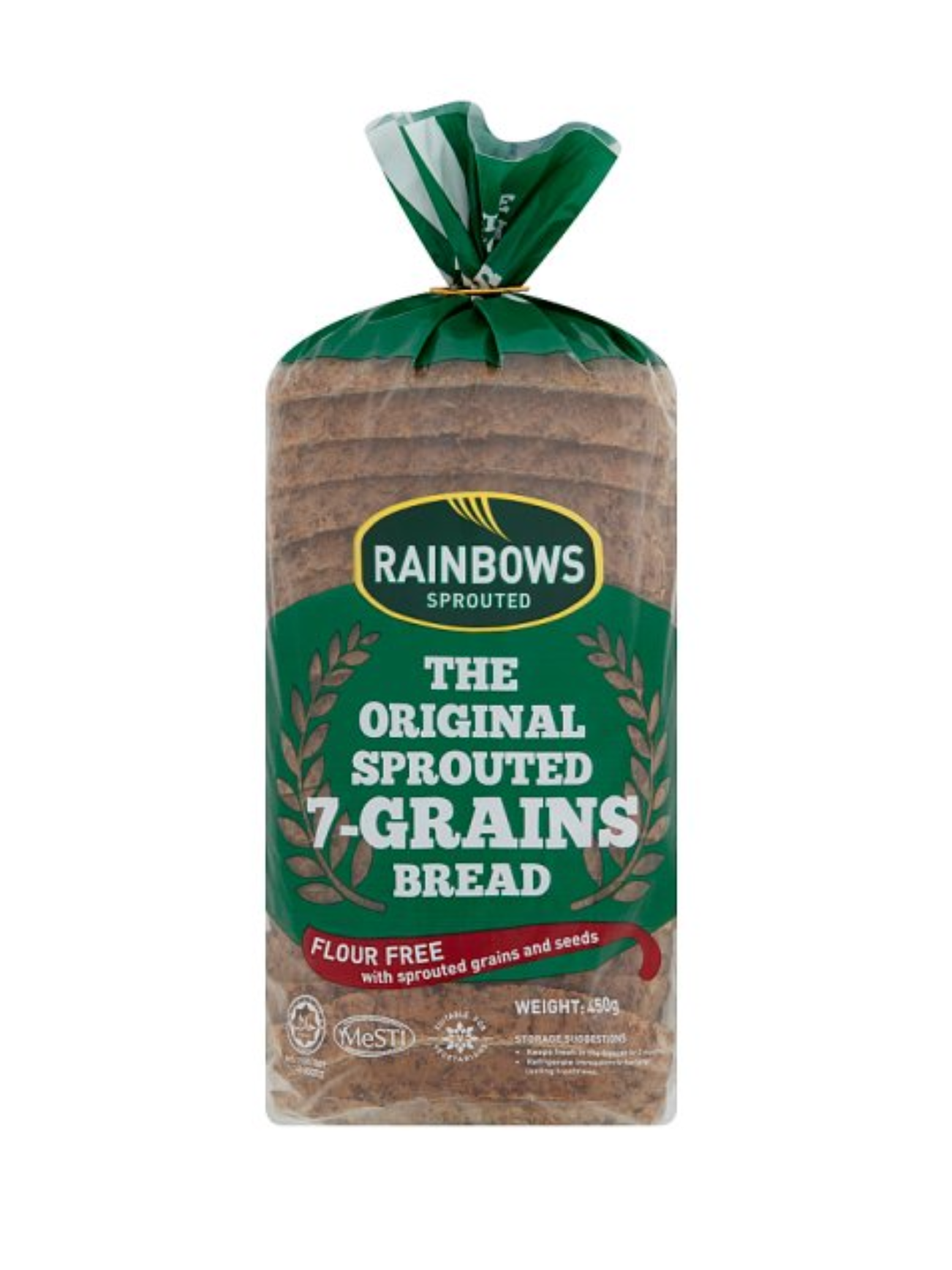 SPROUTED 7 GRAINS BREAD 450G