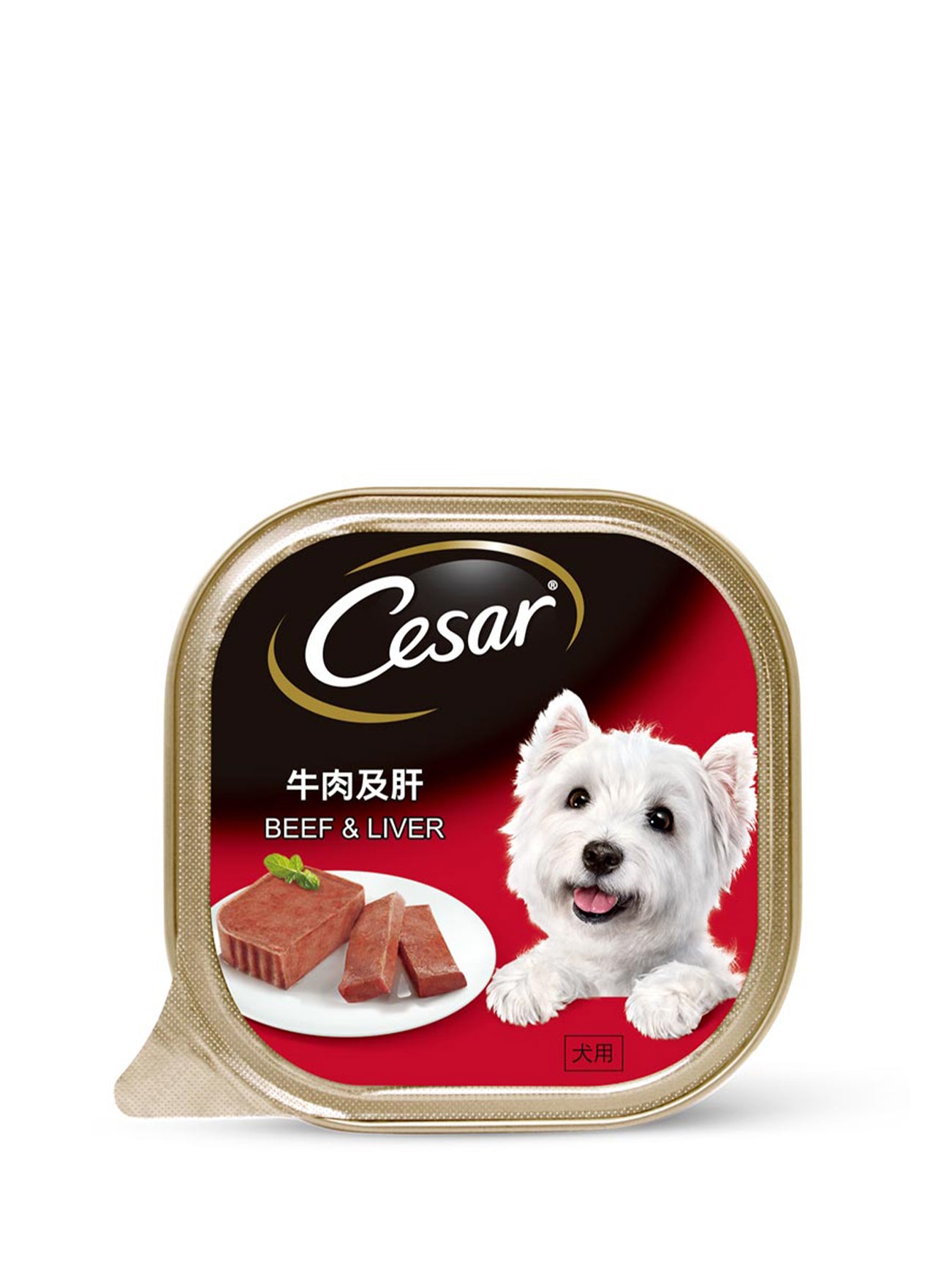 CESAR BEEF&LIVER 100G